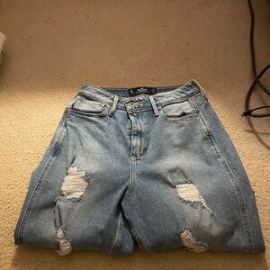 Distressed Denim Jeans